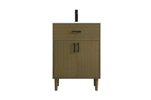 Elegant Lighting - VF25024MCB - Bathroom Vanity - Chandler - Chestnut Brown