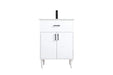 Elegant Lighting - VF25024MWH - Bathroom Vanity - Chandler - White