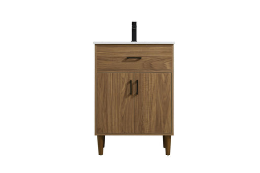 Elegant Lighting - VF25024WB - Bathroom Vanity - Chandler - Walnut Brown