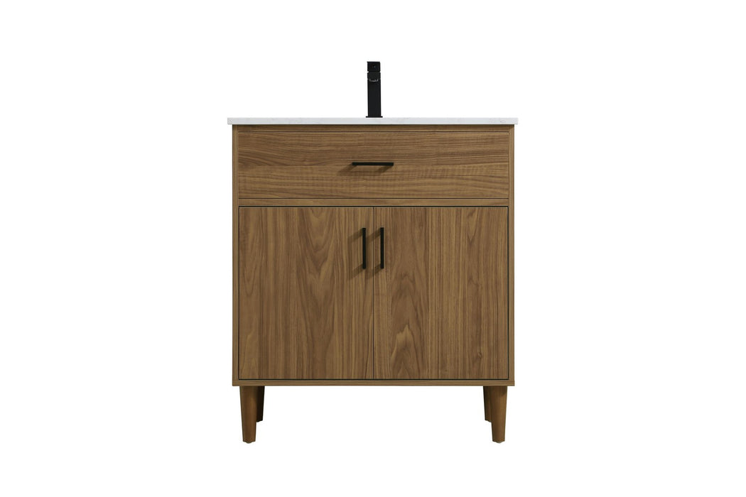 Elegant Lighting - VF25030WB - Bathroom Vanity - Chandler - Walnut Brown