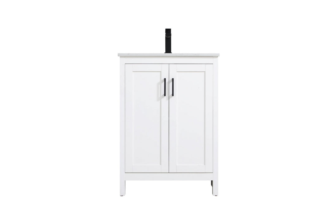 Elegant Lighting - VF25124MWH - Bathroom Vanity - Finnley - White