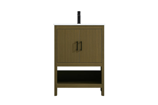 Ira Bathroom Vanity Chestnut Brown