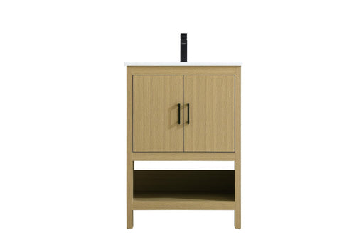 Ira Bathroom Vanity Honey Brown