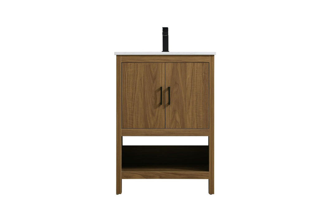 Elegant Lighting - VF25224WB - Bathroom Vanity - Ira - Walnut Brown