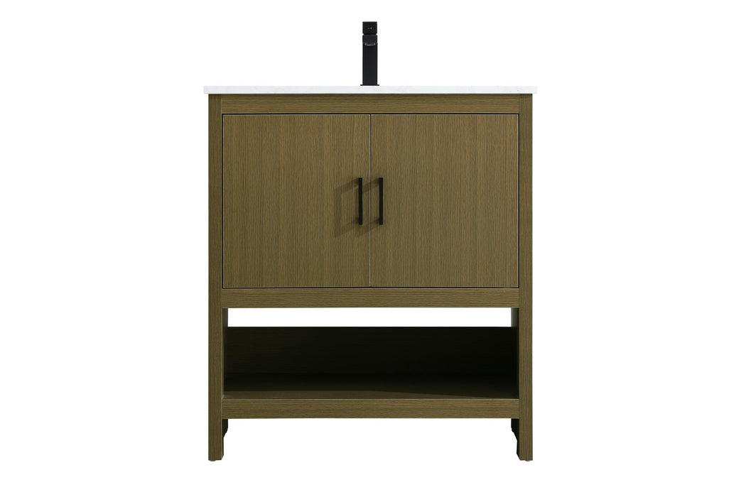 Elegant Lighting - VF25230MCB - Bathroom Vanity - Ira - Chestnut Brown