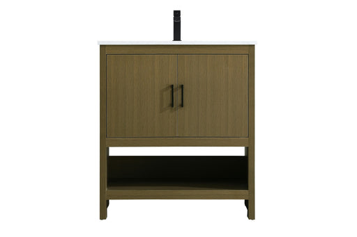 Ira Bathroom Vanity Chestnut Brown