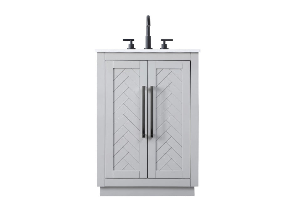 Elegant Lighting - VF29024GR - Bathroom Vanity - Chase - Grey