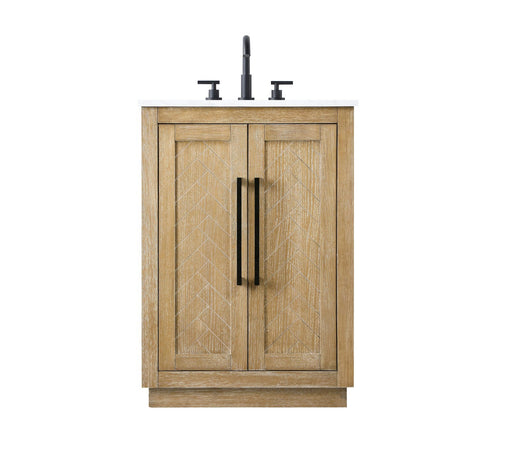 Elegant Lighting - VF29024LO - Bathroom Vanity - Chase - Linen Oak
