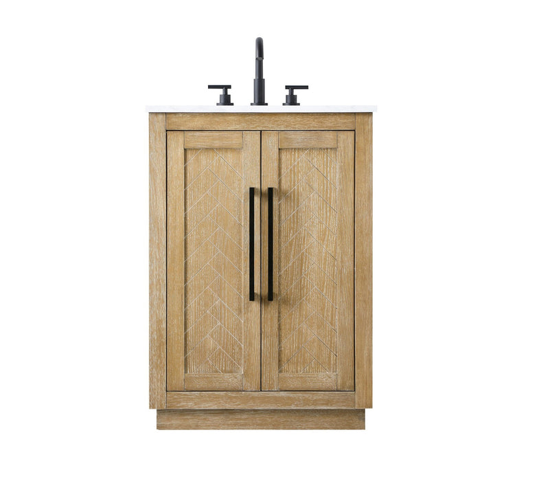 Elegant Lighting - VF29024LO - Bathroom Vanity - Chase - Linen Oak