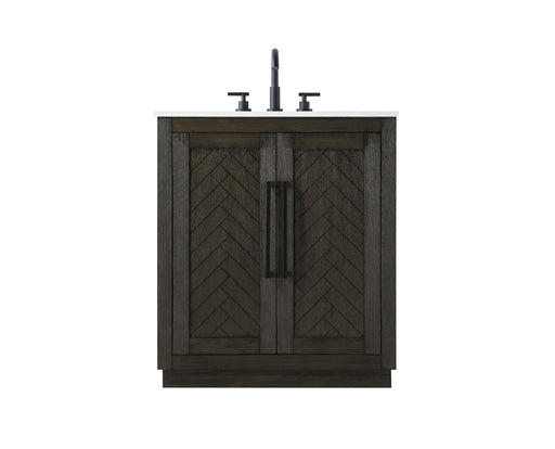 Chase Bathroom Vanity Chocolate Oak