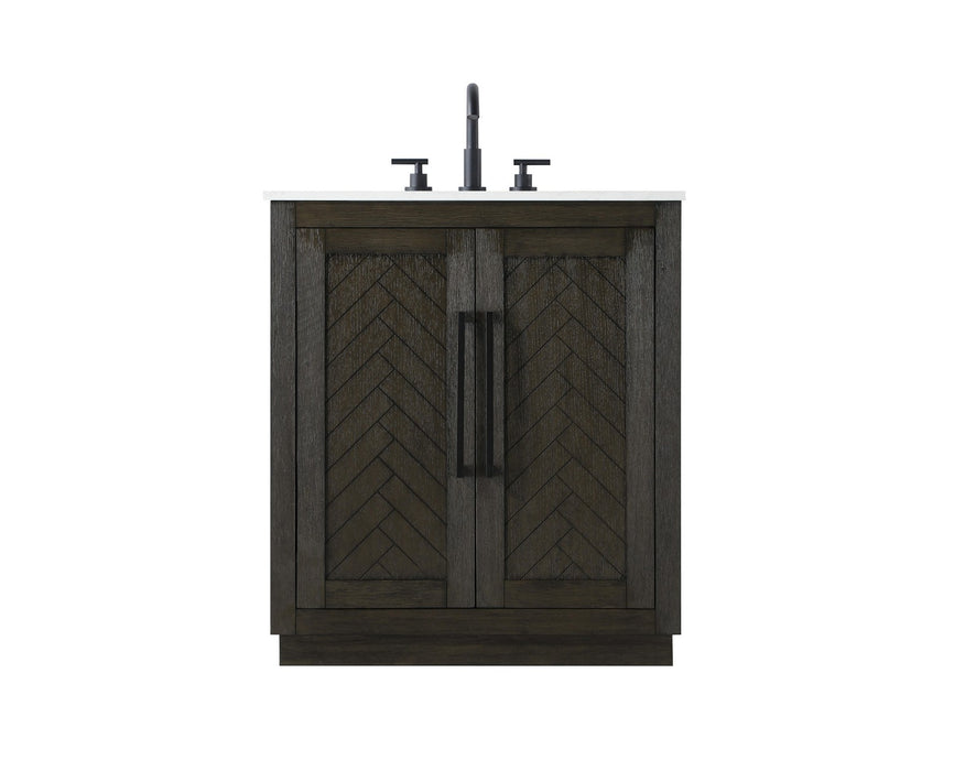Elegant Lighting - VF29030CO - Bathroom Vanity - Chase - Chocolate Oak