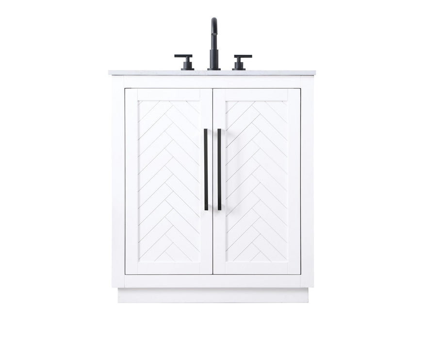 Elegant Lighting - VF29030WH - Bathroom Vanity - Chase - White