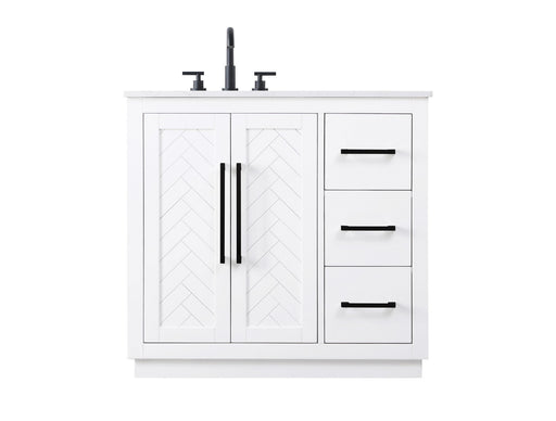 Chase Bathroom Vanity White