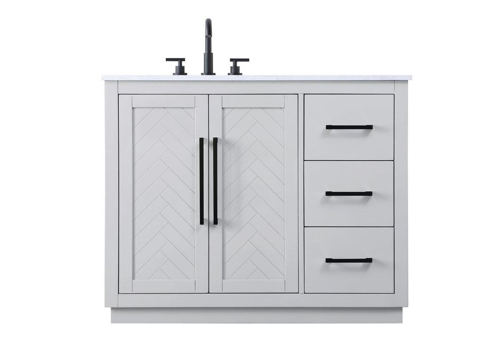 Elegant Lighting - VF29042GR - Bathroom Vanity - Chase - Grey