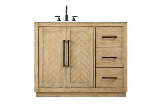 Chase Bathroom Vanity Linen Oak