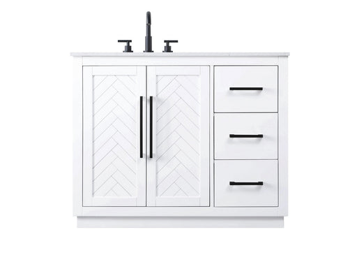 Chase Bathroom Vanity White