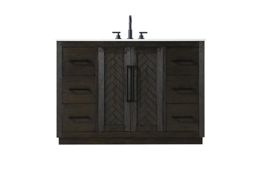Chase Bathroom Vanity Chocolate Oak