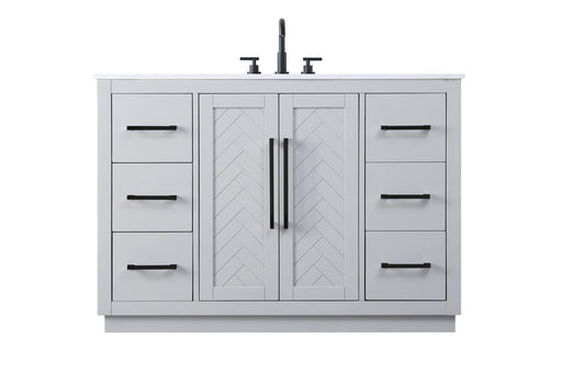 Elegant Lighting - VF29048GR - Bathroom Vanity - Chase - Grey