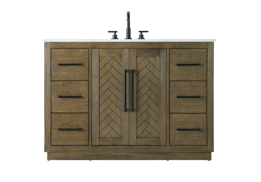 Elegant Lighting - VF29048HO - Bathroom Vanity - Chase - Hazel Oak
