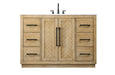 Elegant Lighting - VF29048LO - Bathroom Vanity - Chase - Linen Oak