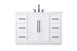 Elegant Lighting - VF29048WH - Bathroom Vanity - Chase - White