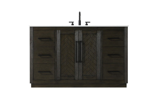 Chase Bathroom Vanity Chocolate Oak