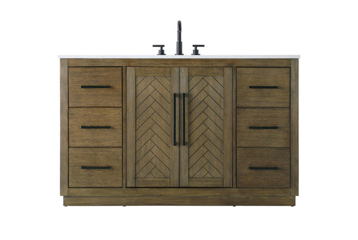 Chase Bathroom Vanity Hazel Oak