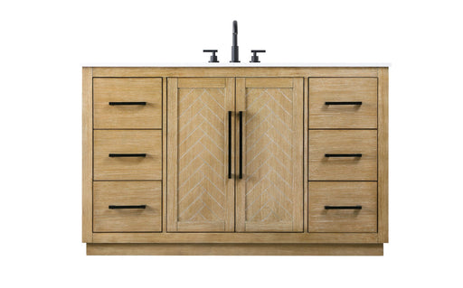 Chase Bathroom Vanity Linen Oak
