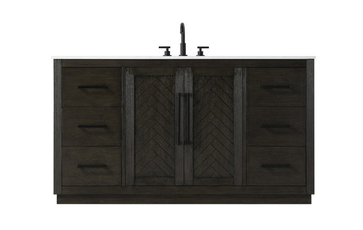 Chase Bathroom Vanity Chocolate Oak