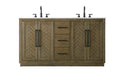 Elegant Lighting - VF29060DHO - Bathroom Vanity - Chase - Hazel Oak