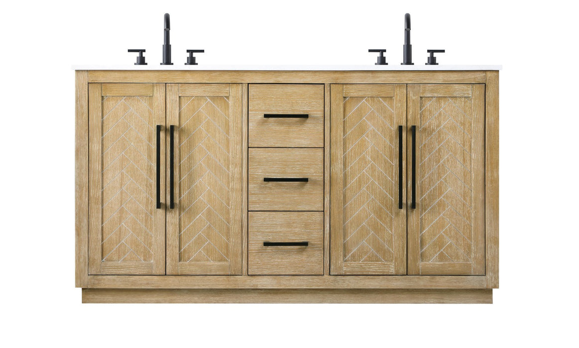 Elegant Lighting - VF29060DLO - Bathroom Vanity - Chase - Linen Oak