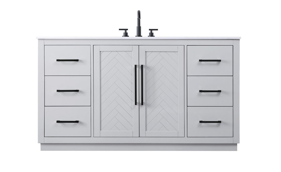 Elegant Lighting - VF29060GR - Bathroom Vanity - Chase - Grey
