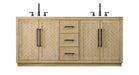 Elegant Lighting - VF29072DLO - Bathroom Vanity - Chase - Linen Oak