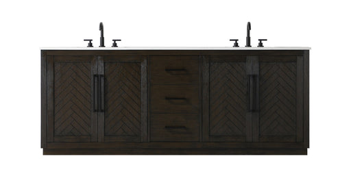 Chase Bathroom Vanity Chocolate Oak