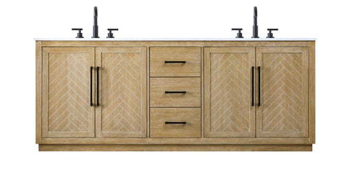 Elegant Lighting - VF29084DLO - Bathroom Vanity - Chase - Linen Oak