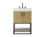 Elegant Lighting - VF29224MHB - Bathroom Vanity - Caroline - Honey Brown
