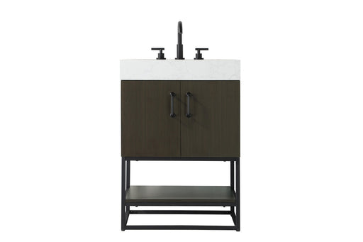 Caroline Bathroom Vanity Mocha Brown