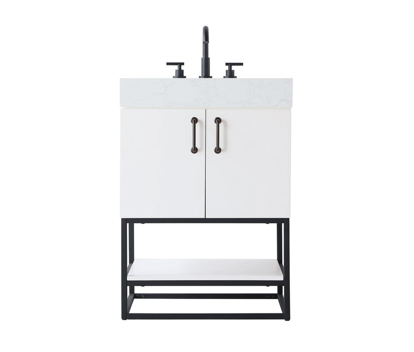Elegant Lighting - VF29224WH - Bathroom Vanity - Caroline - White