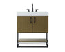 Elegant Lighting - VF29230MCB - Bathroom Vanity - Caroline - Chestnut Brown