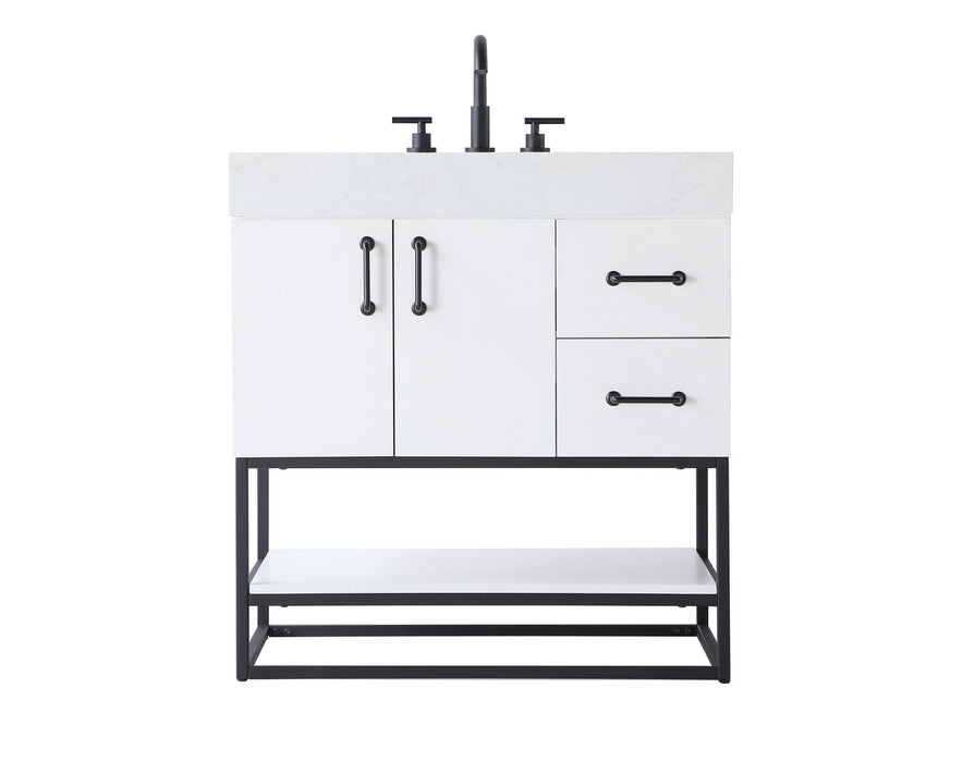 Elegant Lighting - VF29232WH - Bathroom Vanity - Caroline - White