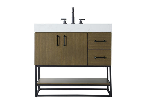 Caroline Bathroom Vanity Chestnut Brown