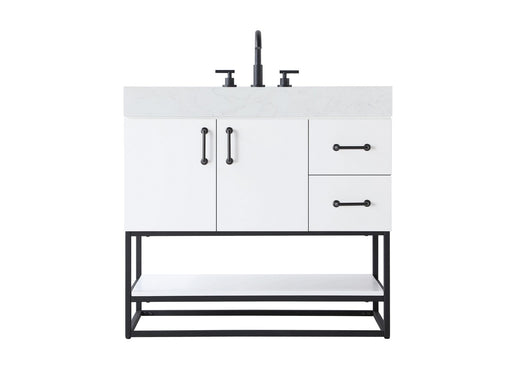 Elegant Lighting - VF29236WH - Bathroom Vanity - Caroline - White