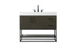 Elegant Lighting - VF29242MMB - Bathroom Vanity - Caroline - Mocha Brown