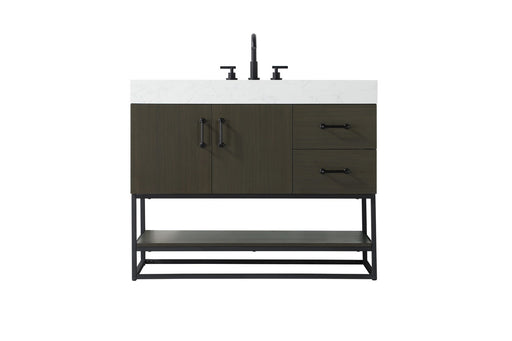 Caroline Bathroom Vanity Mocha Brown