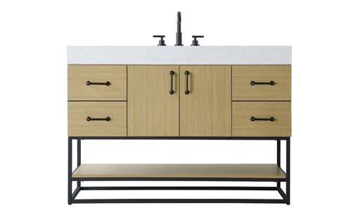 Elegant Lighting - VF29248MHB - Bathroom Vanity - Caroline - Honey Brown