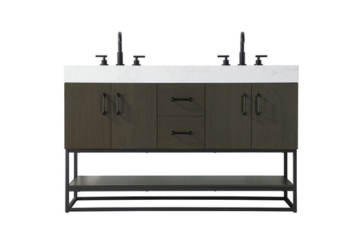 Elegant Lighting - VF29254DMMB - Bathroom Vanity - Caroline - Mocha Brown