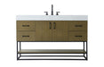 Elegant Lighting - VF29254MCB - Bathroom Vanity - Caroline - Chestnut Brown