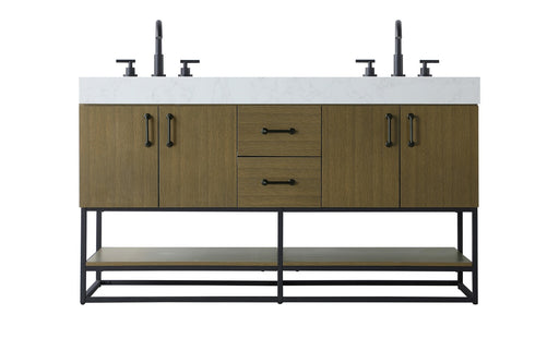 Elegant Lighting - VF29260DMCB - Bathroom Vanity - Caroline - Chestnut Brown