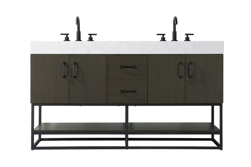 Elegant Lighting - VF29260DMMB - Bathroom Vanity - Caroline - Mocha Brown