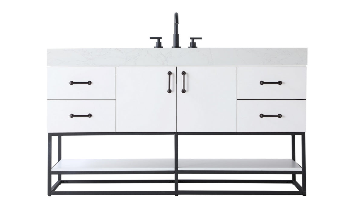 Elegant Lighting - VF29260WH - Bathroom Vanity - Caroline - White